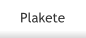 Plakete